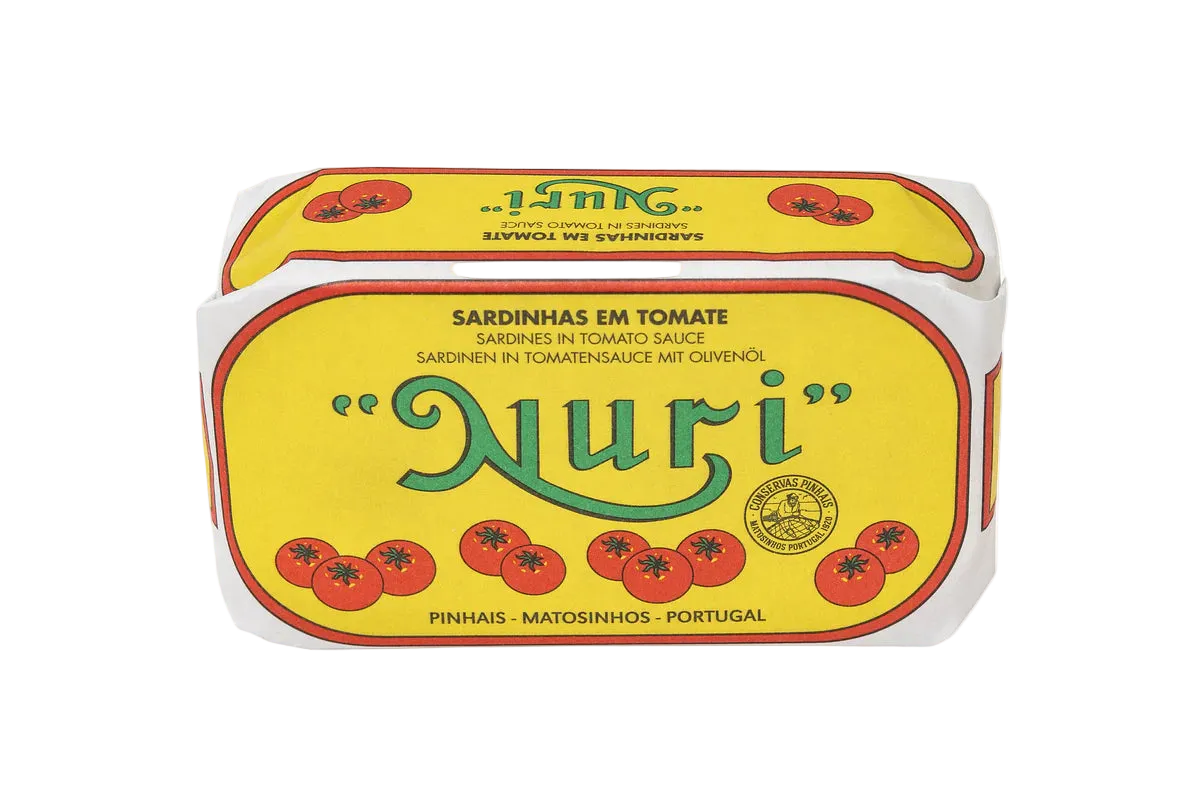 NURI Signature Collection – 4 Premium Portuguese Sardines (4 × 125g)