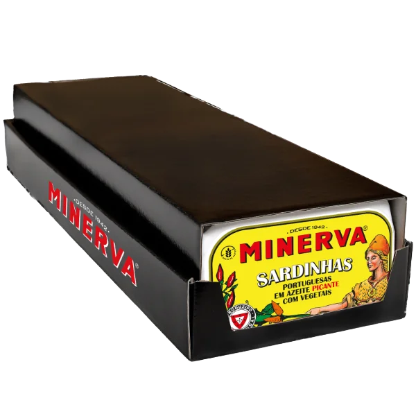 Minerva sardinės aštriame alyvuogių aliejuje su morkomis ir pipirais