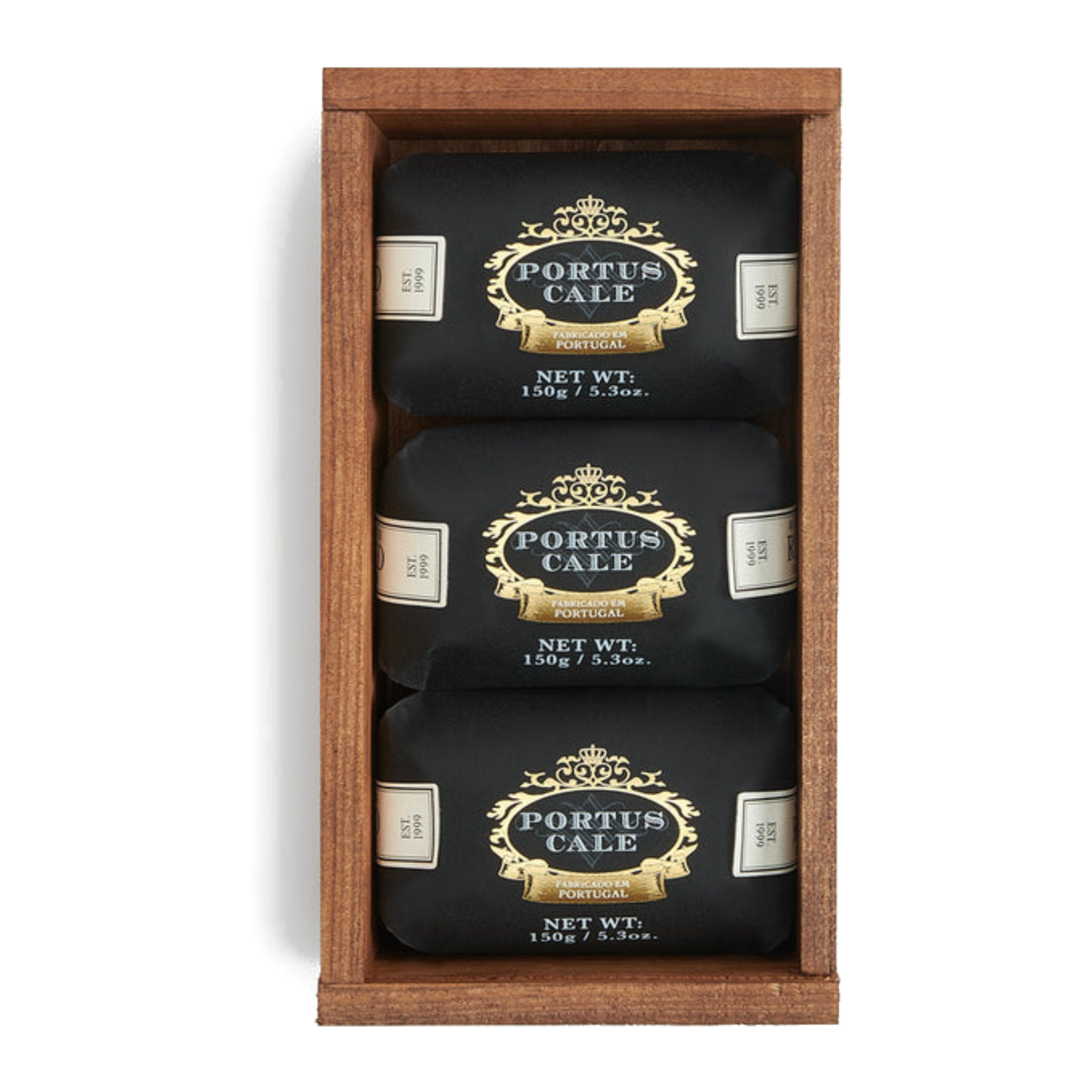 Portus Cale Ruby Red Soap Set 3x150g