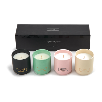 Portus Cale Discovery gift set of four scented candles