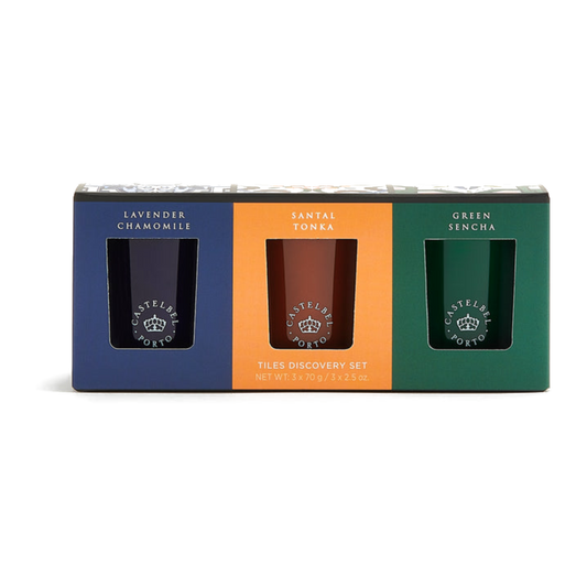 Castelbel Tiles Candle Discovery Set 3x70g