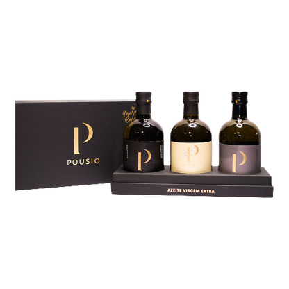 Pousio Olive Oil Pack (Premium, Homenagem, Extra Virgin)