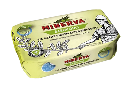Minerva sardinės ekologiškame ekstra virgin alyvuogių aliejuje