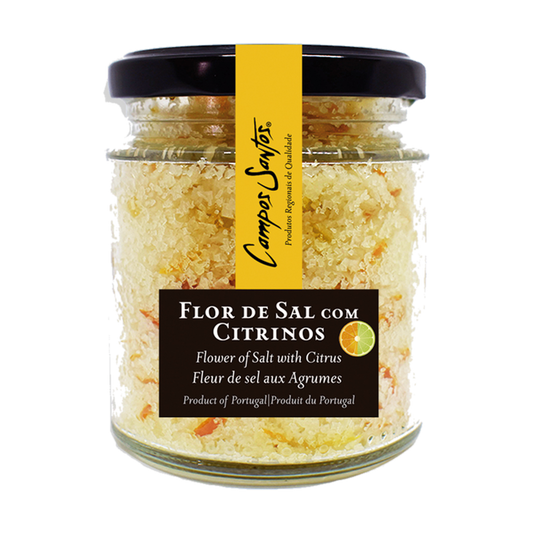 Campo Santos Flor de Sal with citrus, 150g pack