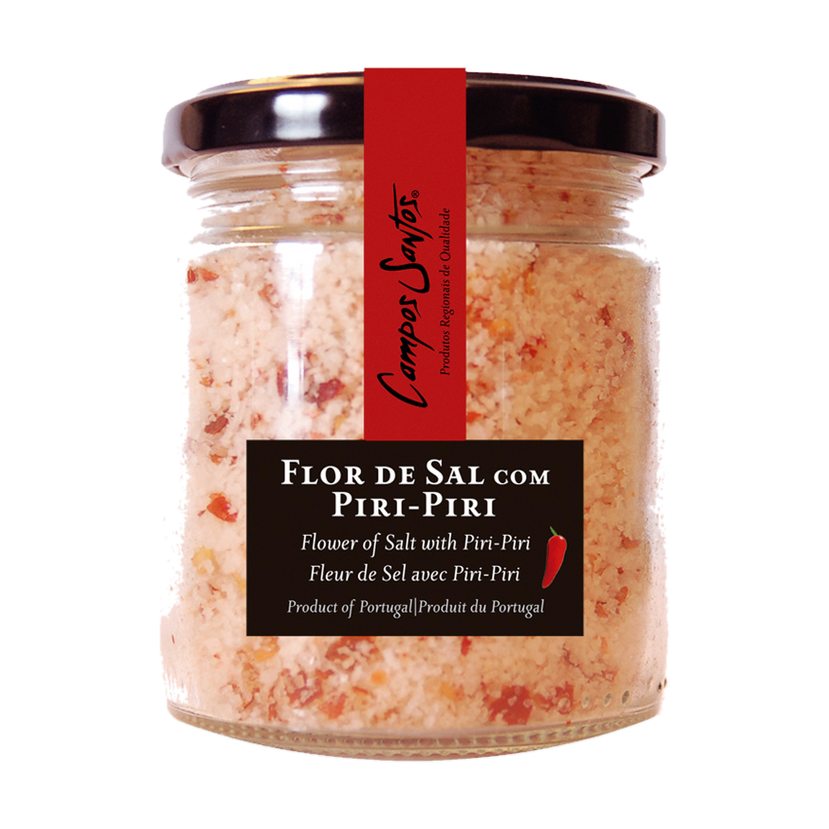Campo Santos Flor de Sal with piri-piri, 150g pack