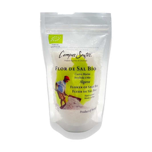 Campo Santos organic Flor de Sal, 200g pack