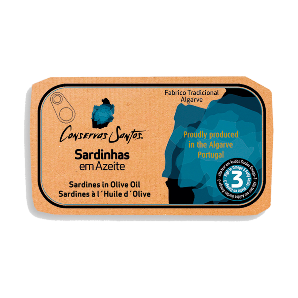 Campo Santos sardines in olive oil, 120g tin