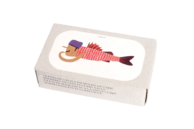 José Gourmet Mackerel Fillets Curry 120g