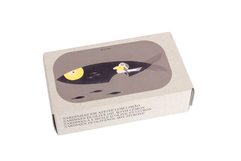 José Gourmet Sardines with Lemon in Olive Oil 120g