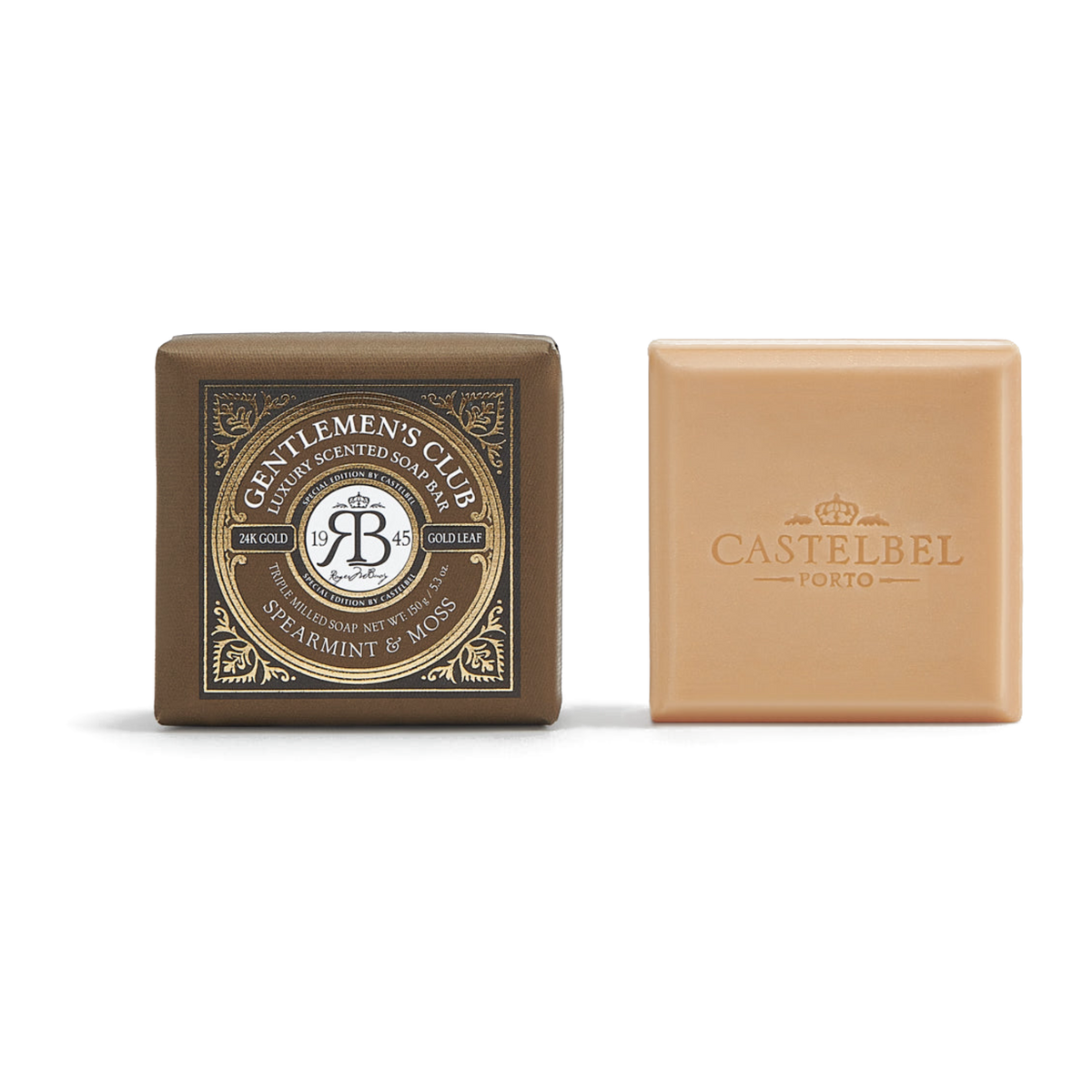 Castelbel Gentlemen's Club Spearmint Soap 150g – P2 alternate product view