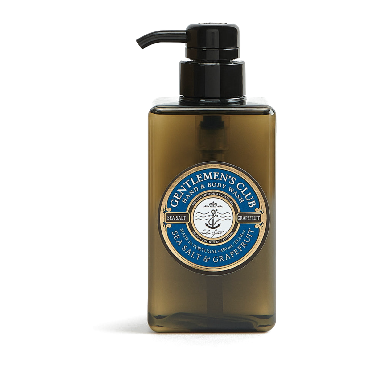 Castelbel Gentlemen's Club Sea Salt Hand & Body Wash 450ml – P2 alternate product view