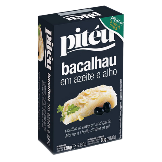„Pitéu“ menkė alyvuogių aliejuje su česnakais 120g