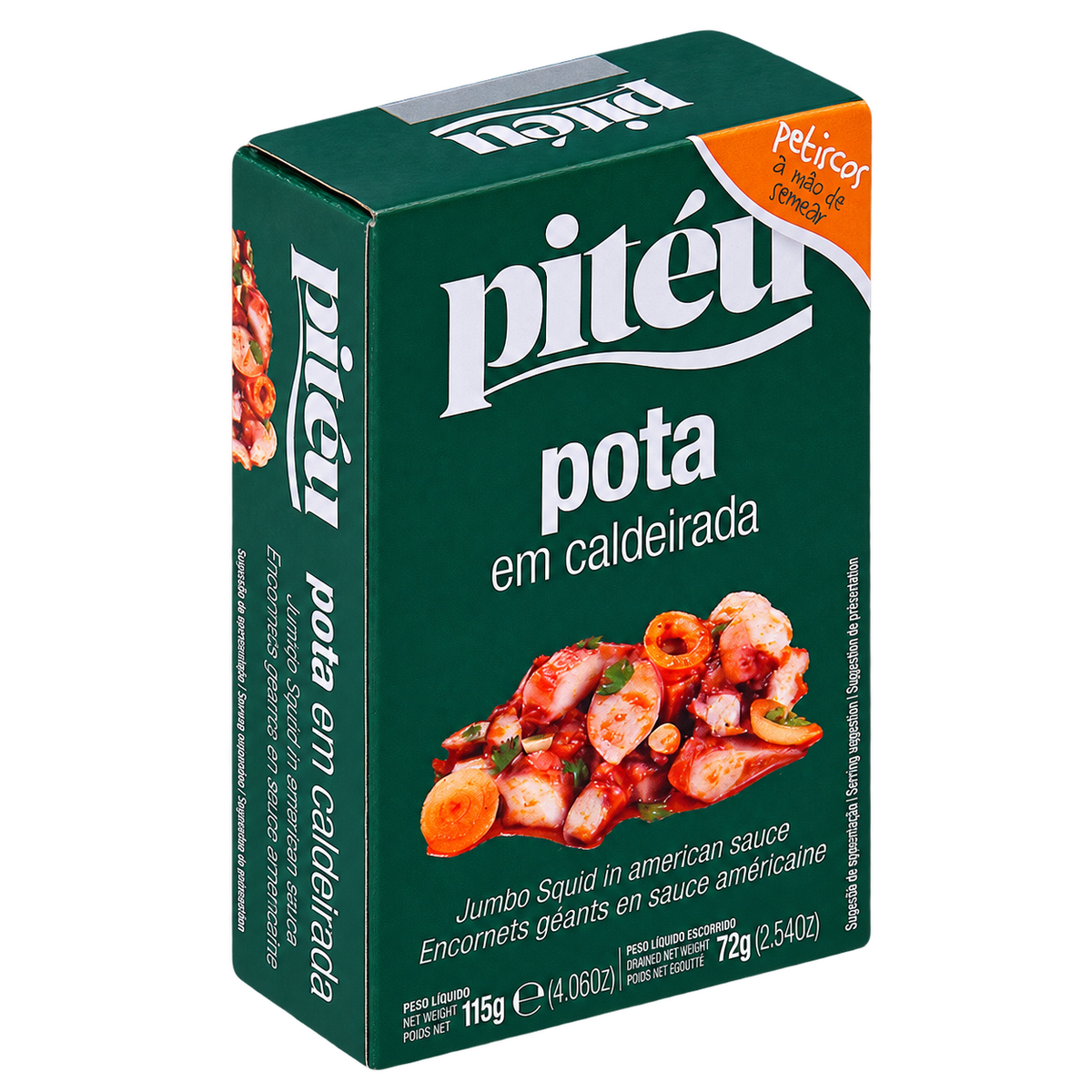 Pitéu jumbo squid in caldeirada sauce 115g
