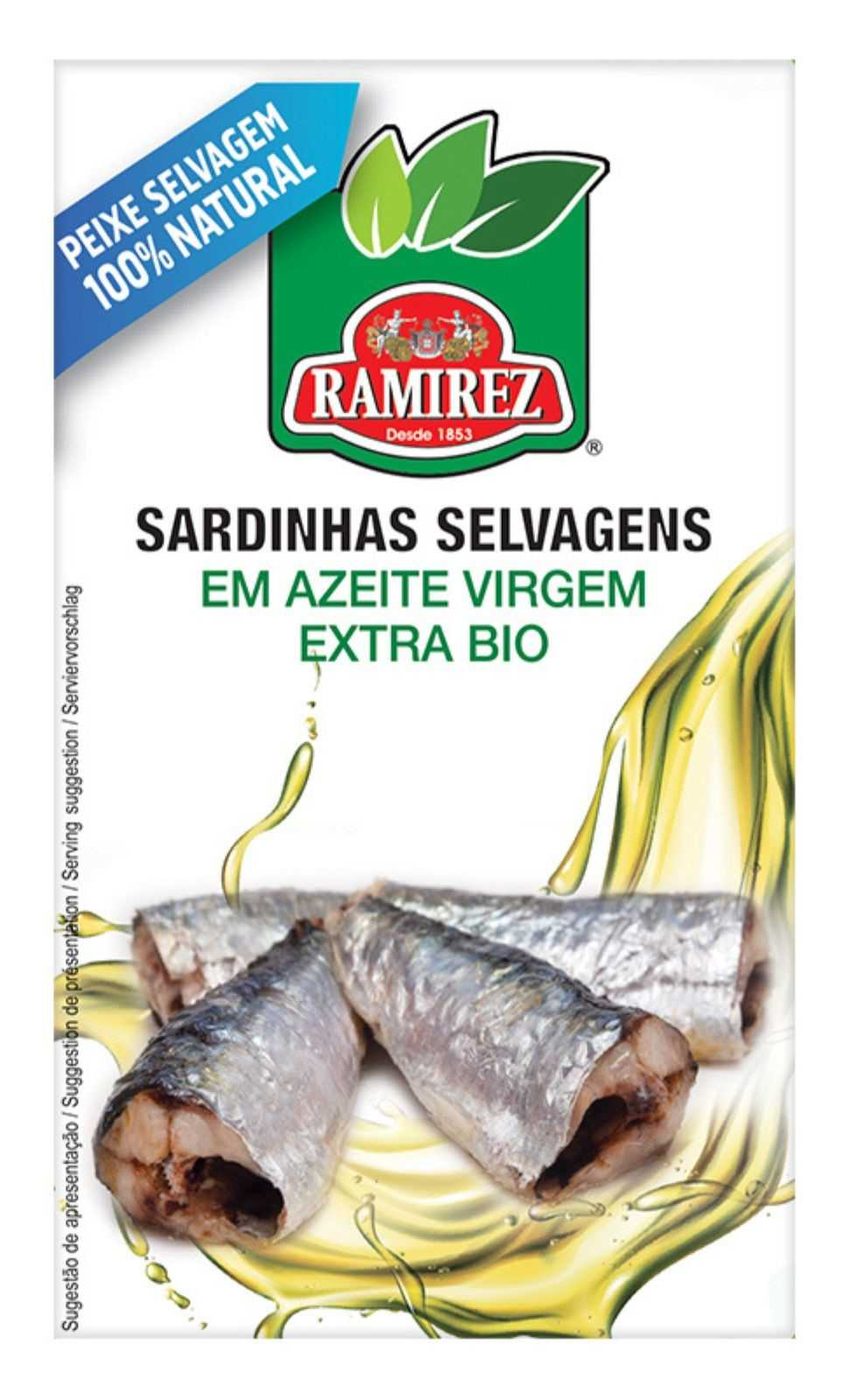 Ramirez Wild Sardines In Extra Virgin BIO Olive